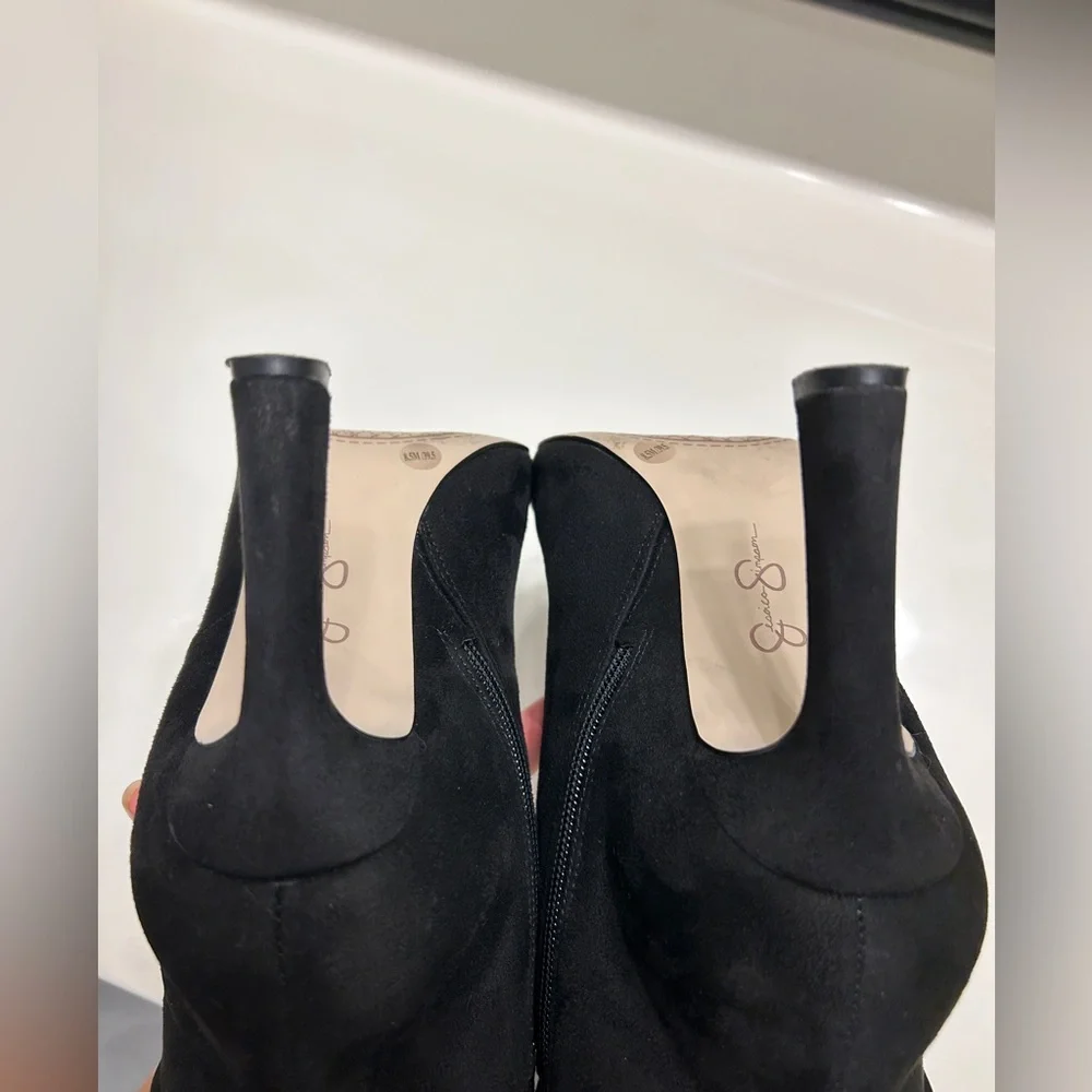 Jessica Simpson Nulie Black Knee-High Boots size 8.5 - Picture 5 of 12